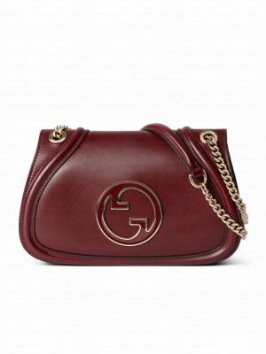 Gucci Blondie Small Shoulder Bag 815715 Red
