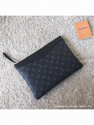 Louis vuitton original Monogram Eclipse Canvas DAILY POUCH M62048