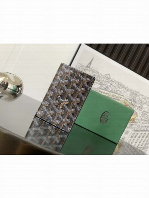 Goyard Saint-Pierre Card Wallet Black & Tan 02