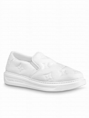 Louis Vuitton Men's Beverly Hills Slip On White