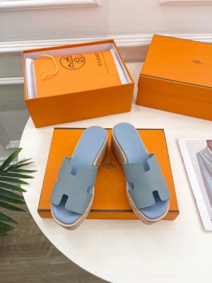 Hermes Eze 30 sandal blue