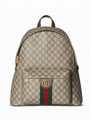 Gucci Ophidia Medium Backpack Coffee