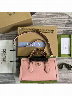 GUCCI DIANA SMALL SHOULDER BAG 735153 pink