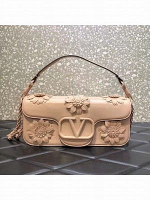 VALENTINO FLORAL TRIM LOCO BAG WB0K30P LIGHT PINK