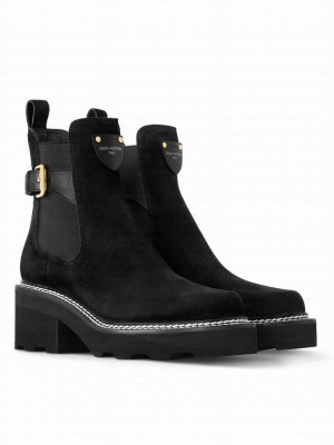 Louis Vuitton Women's LV Beaubourg Ankle Boot 1ACKCJ Black