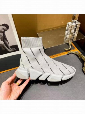 Balenciaga Unisex Speed 2.0 Knit Sock Sneakers 045 2021 Collection