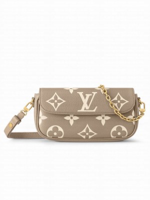 Louis Vuitton Wallet On Chain Ivy M82211 Gray