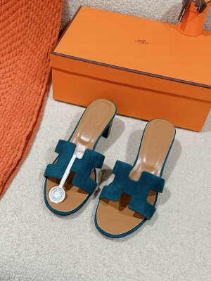 Hermes Heel 5cm Oasis Slipper Sandals 011