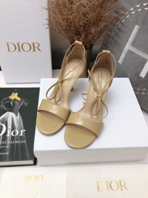 Christian Dior strap open toe Sandals beige 2021 Collection