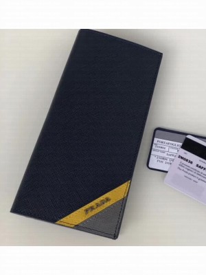 Prada Leather Men's Document Holder Wallet 2MV836 2M0836 04