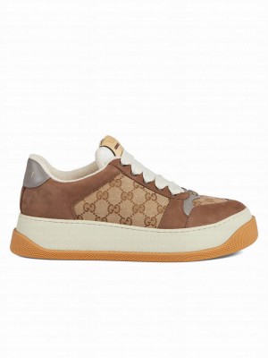Gucci Women's Screener GG Trainer 750048 Coffee
