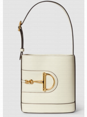 GUCCI 73 MINI BUCKET BAG 833665 White