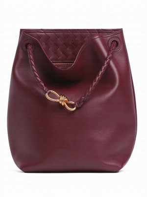 Bottega Veneta Andiamo Bucket 844169 Mauve