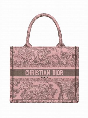 Christian Dior Small Dior Book Tote Pink
