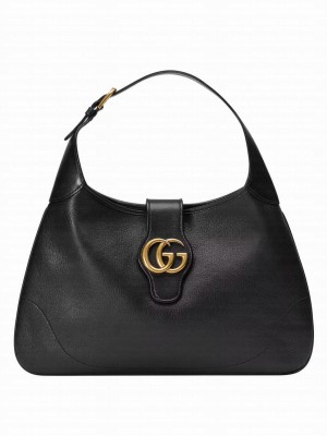 Gucci Aphrodite Medium Shoulder Bag 726274 Black
