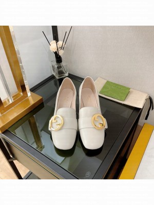 Gucci Women's 55mm Blondie pump White