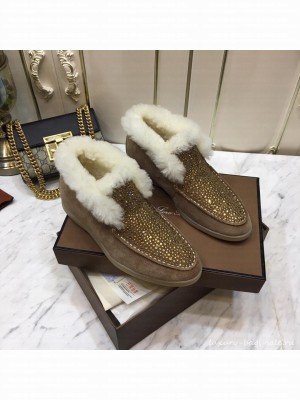 Loro Piana Open Walk Suede Calf Skin-16