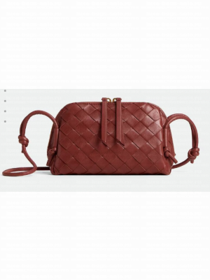 Bottega Veneta Intrecciato Concert Pouch 794258 Sapele