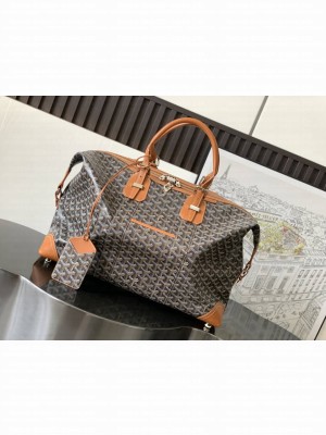 Goyard Bowling 45 bag Black & Tan
