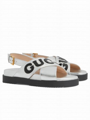 Gucci Women's Gucci Sandal 738691 Silver