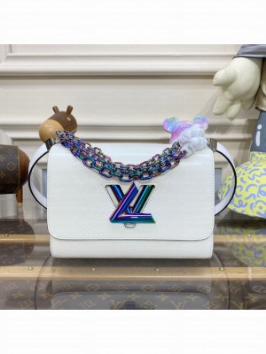Louis Vuitton Twist MM M22028 white