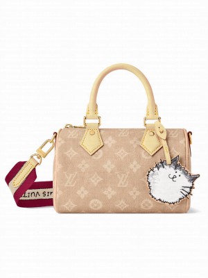Louis Vuitton Speedy Bandouliere 20 M15151 Apricot