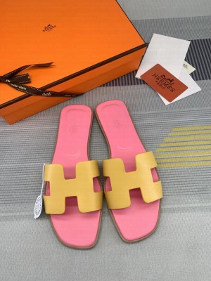 Hermes Oran Suede Flat Slide Sandals 137 2022 Collection