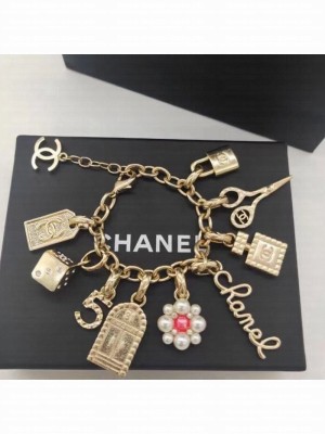 Chanel Logo Charm Bracelet AB5839 Spring/Summer 2021 Collection