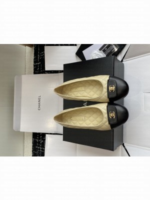Chanel Calfskin & Lambskin Quilting Ballet flats G45879 2025