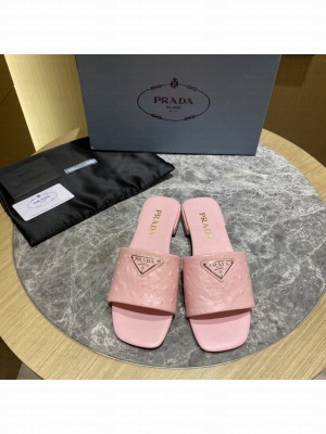 Prada Flat slides sandals 2022 Collection 06