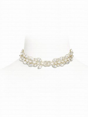 Chanel Women's Choker ABA747 Golden