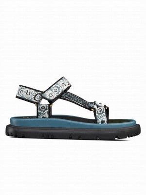 Christian Dior Women's D-Wave Sandal Blue