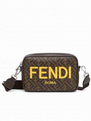 Fendi Camera Case 7M0286 Coffee