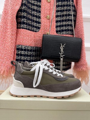 Brunello Cucinell Suede and techno fabric runners sneakers 023