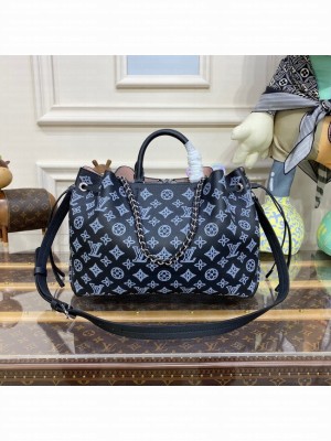 Louis Vuitton BELLA TOTE M59200 black&blue
