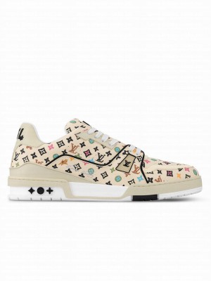 Louis Vuitton Unisex LV Trainer Sneaker 1ACXC2 Cream