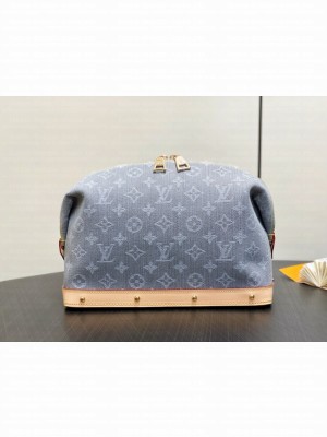 Louis Vuitton Cosmetic Pouch GM M13750 blue