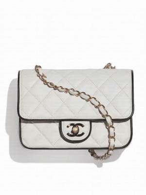 Chanel Mini Flap Bag AS5151 White