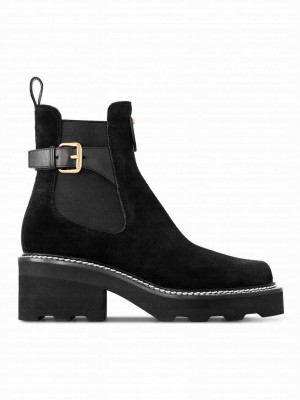 Louis Vuitton Women's LV Beaubourg Ankle Boot 1ACKCJ Black