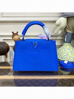 Louis Vuitton CAPUCINES BB M48865 blue