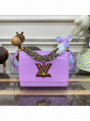 Louis Vuitton Twist MM M22028 purple