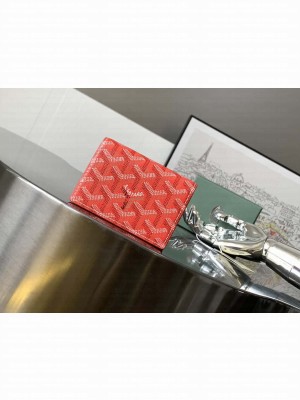 Goyard Malesherbes Card Wallet Red