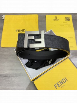 Fendi 38mm Eversible Belt FF buckle with stud closure 2021 Collection