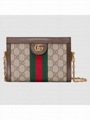 Gucci Ophidia mini shoulder bag 602676 brown