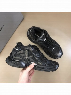 Balenciage Runner Trainers in black mesh and nylon 2022
