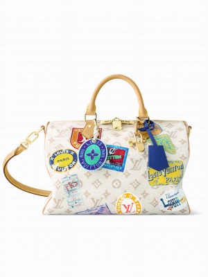 Louis Vuitton Speedy Soft 30 M14587 Cream