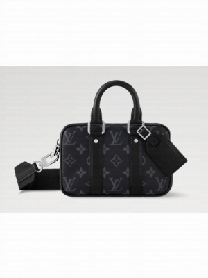 Louis Vuitton Nano Porte Documents Voyage M82770-2 black