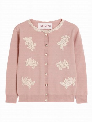 Valentino Women's Embroidered Cardigan