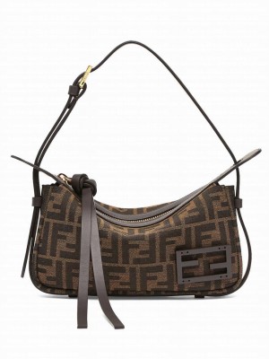 Fendi Simply Fendi Mini 8BS097 Dark Coffee