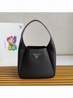 Prada original leather tote bag 1BC127 black